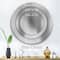 Designart - Landscape With A Field Full of Hay Bales At Sunset - Farmhouse Metal Circle Wall Art